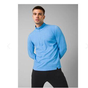 prAna - Men's Altitude Tracker 1/4 Zip - Clear Sky